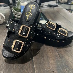 Brand new Jessica Simpson slides.